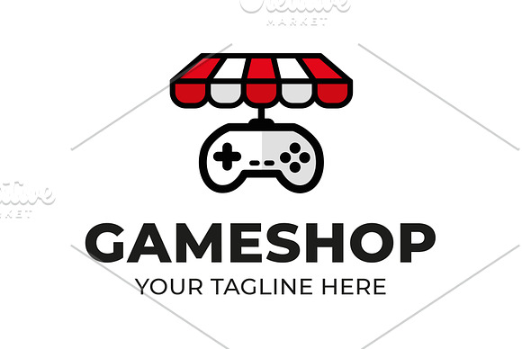 Gameshop Logo Template in Logo Templates - product preview 1
