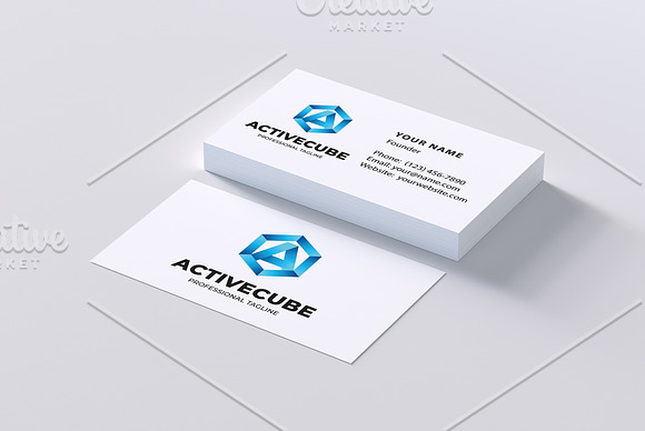 Activecube Logo Template in Logo Templates - product preview 1