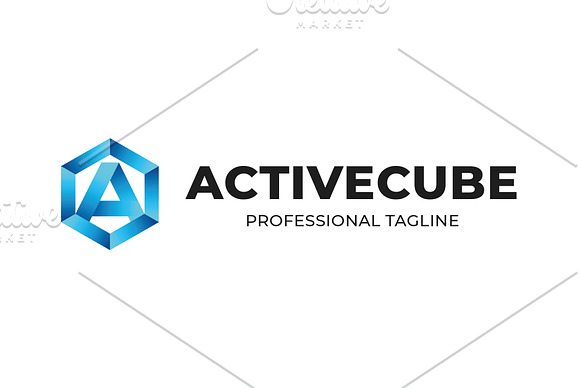 Activecube Logo Template in Logo Templates - product preview 2
