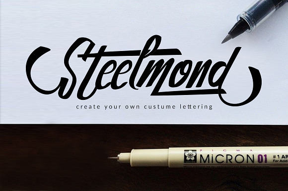 Steelmond (25% off) in Display Fonts - product preview 4