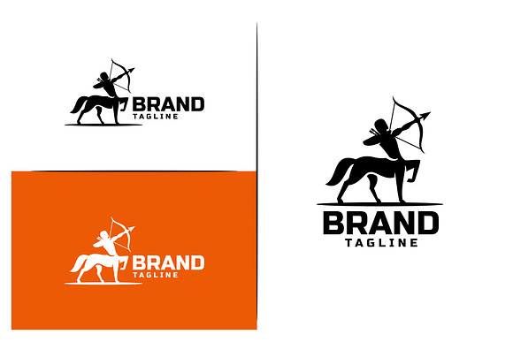 Centaur Logo Design in Logo Templates - product preview 1