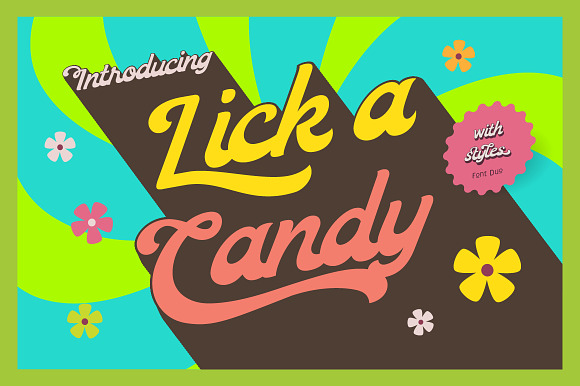 Lick a Candy in Display Fonts - product preview 7