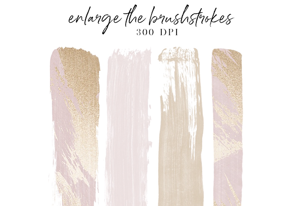 200 Watercolor Brushstrokes BUNDLE in Illustrations - product preview 11