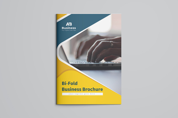 Creative Bifold Brochure in Brochure Templates - product preview 3