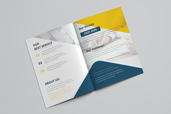 Creative Bifold Brochure in Brochure Templates - product preview 6