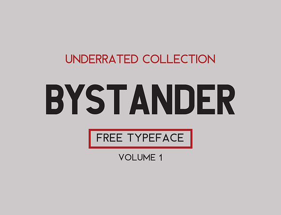 UNDRRTD-Bystander in Sans-Serif Fonts - product preview 5