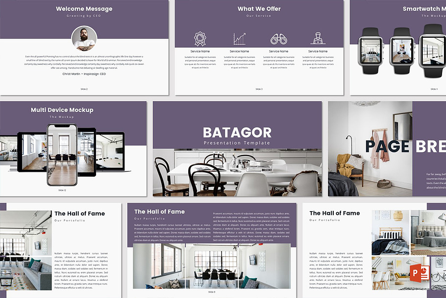 BATAGOR - Powerpoint Template in PowerPoint Templates - product preview 8