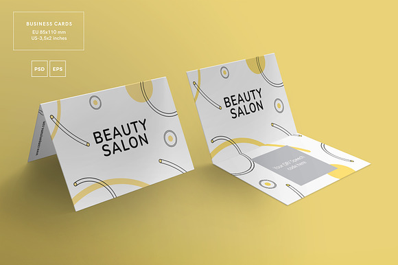 Business Cards | Makeup Collection in Business Card Templates - product preview 2