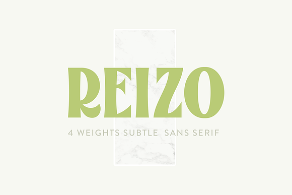 Reizo in Sans-Serif Fonts - product preview 11