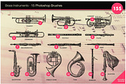 Brass Instruments 15 HD PS brushes