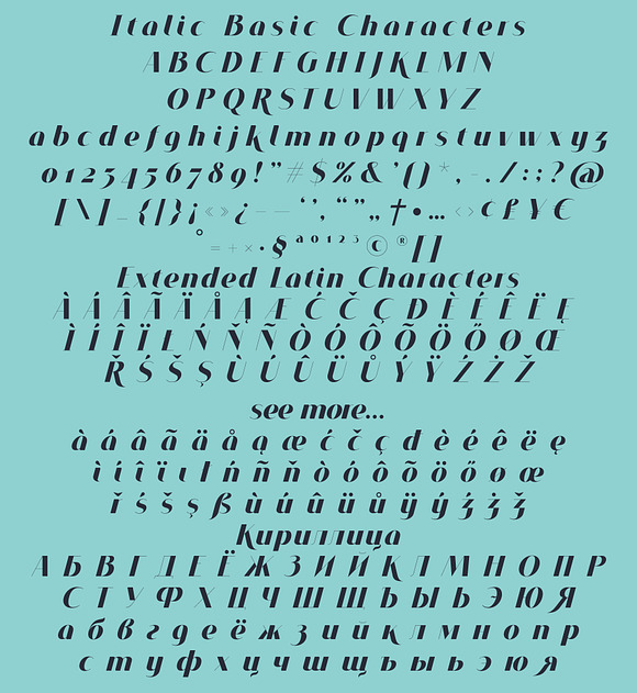 VOGUER Sans family in Sans-Serif Fonts - product preview 3