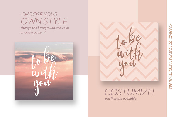 Love and Romance Social Media Quotes in Instagram Templates - product preview 3