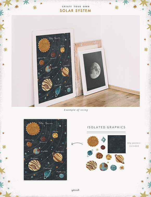 Space Travel Collection in Illustrations - product preview 5