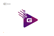 Techno Play - G Logo