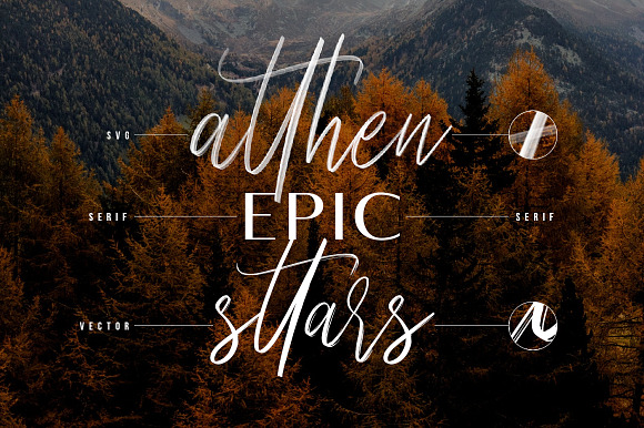 Seirra Typeface SVG in Script Fonts - product preview 4