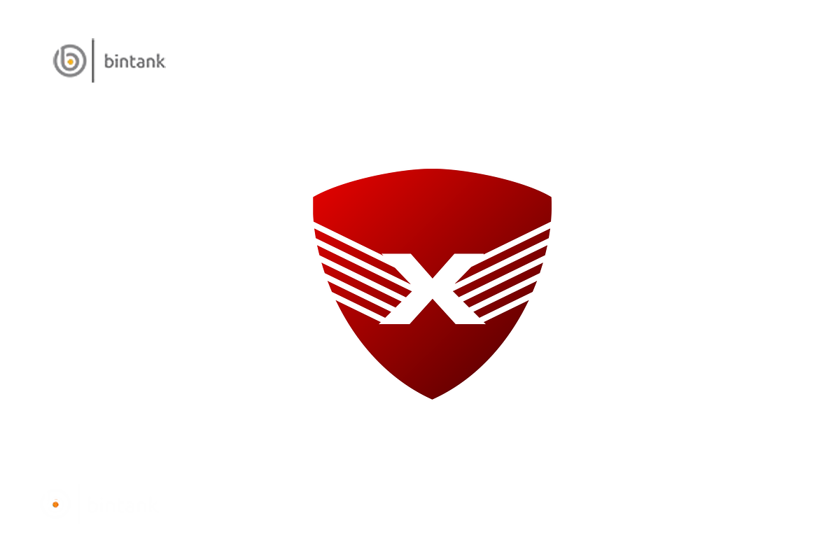Shield - X Letter Logo in Logo Templates - product preview 8