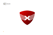 Shield - X Letter Logo