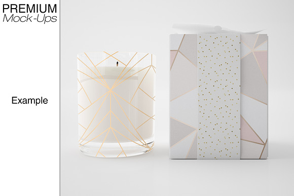 Candle & Gift Box Set in Product Mockups - product preview 10