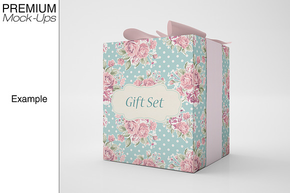Candle & Gift Box Set in Product Mockups - product preview 12