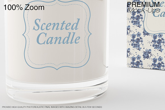Candle & Gift Box Set in Product Mockups - product preview 13