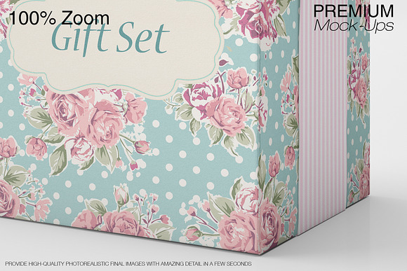 Candle & Gift Box Set in Product Mockups - product preview 14