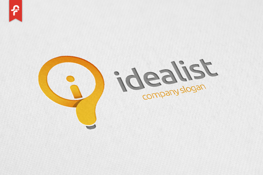 Idealist Logo in Logo Templates - product preview 8