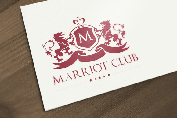 Marriot Club Logo Template in Logo Templates - product preview 4