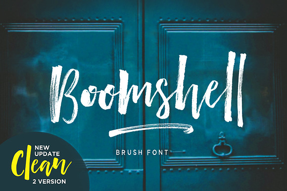 Boomshell Brush (New Update) in Brush Fonts - product preview 6