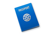 International passport blue cover