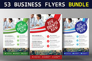 53 Business Flyers  Bundle