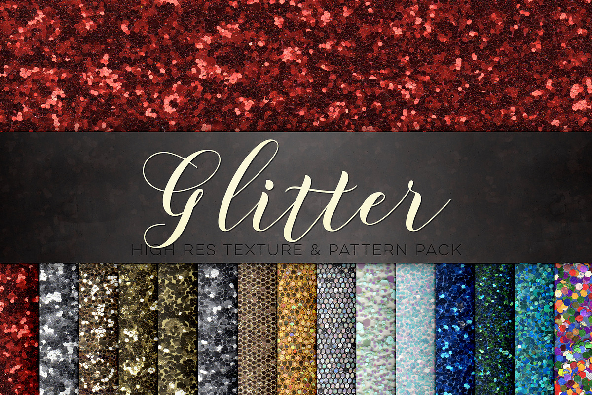 Glitter Texture & Pattern Pack in Textures - product preview 8