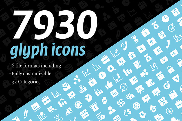 7930 Glyph Icons