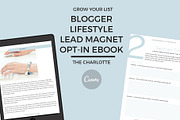 Blogger/Lifestyle Lead Magnet Opt-In