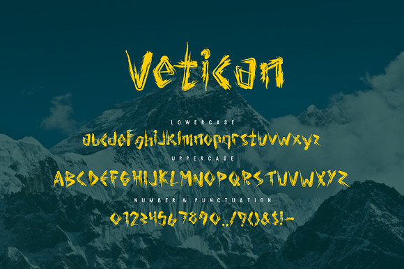 Vetican Brush Font in Display Fonts - product preview 3