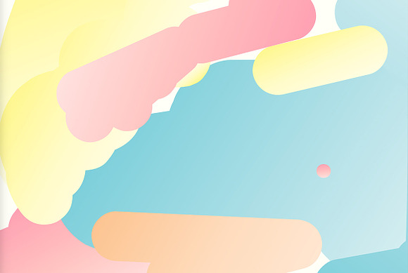 Simple Bounce 20 Pastel Backgrounds in Illustrations - product preview 3