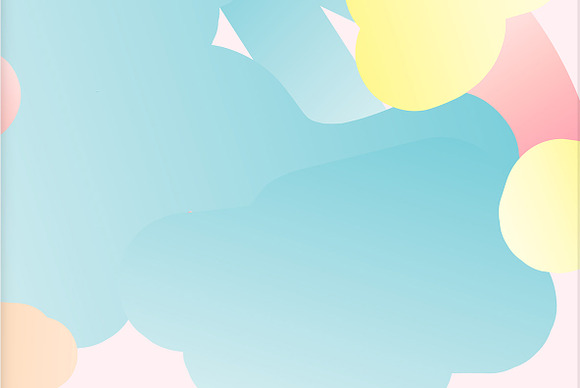 Simple Bounce 20 Pastel Backgrounds in Illustrations - product preview 5