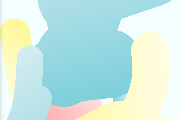 Simple Bounce 20 Pastel Backgrounds in Illustrations - product preview 7