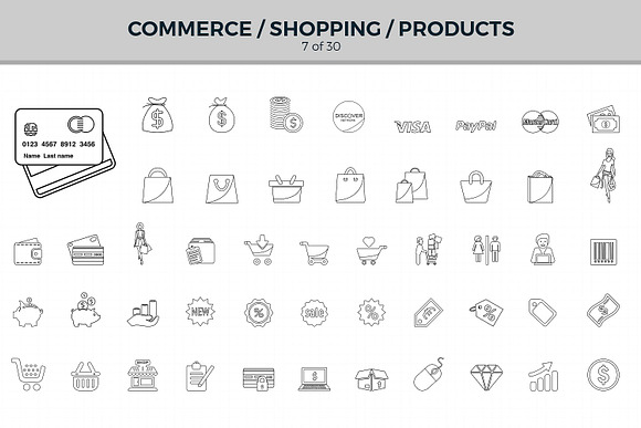 Jumbo Line Icons Pack in Icons Packs - product preview 6