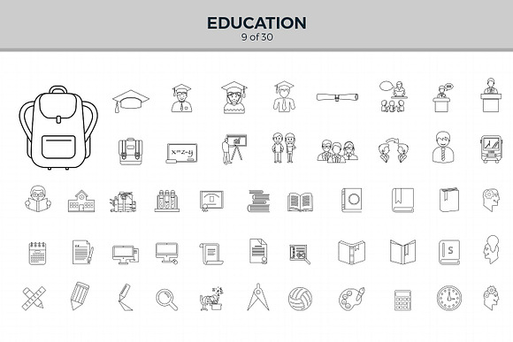 Jumbo Line Icons Pack in Icons Packs - product preview 8