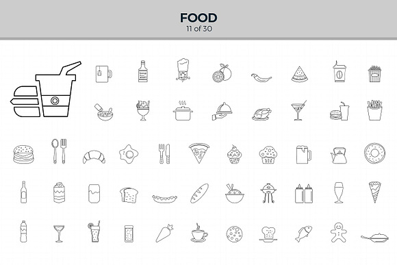 Jumbo Line Icons Pack in Icons Packs - product preview 10