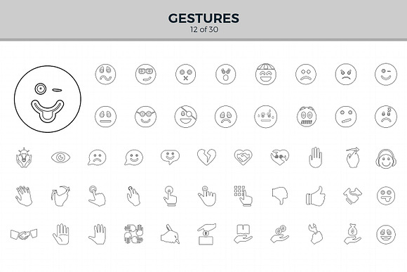 Jumbo Line Icons Pack in Icons Packs - product preview 11