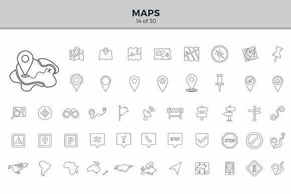Jumbo Line Icons Pack in Icons Packs - product preview 13