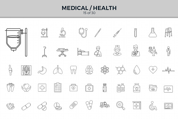 Jumbo Line Icons Pack in Icons Packs - product preview 14