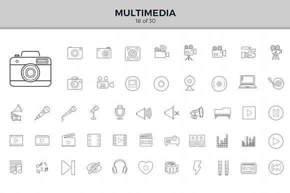 Jumbo Line Icons Pack in Icons Packs - product preview 17