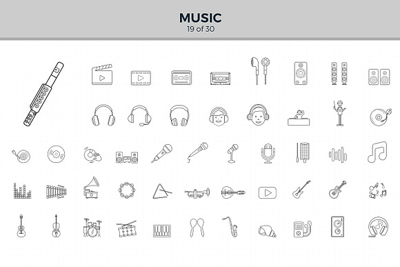 Jumbo Line Icons Pack in Icons Packs - product preview 18