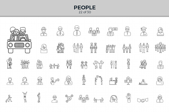 Jumbo Line Icons Pack in Icons Packs - product preview 21