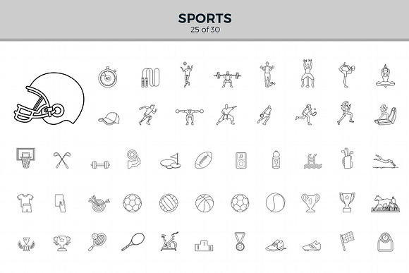 Jumbo Line Icons Pack in Icons Packs - product preview 23