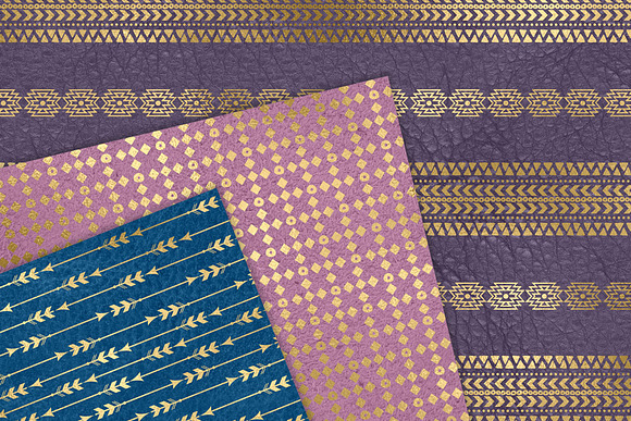 Serene Boheme Digital Paper in Textures - product preview 1