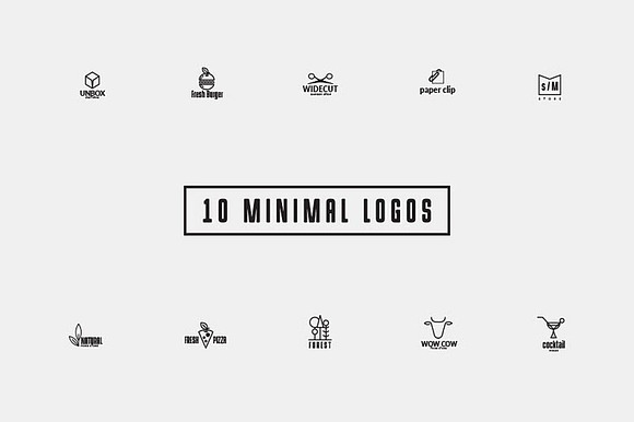 109 Logos Bundle in Logo Templates - product preview 1