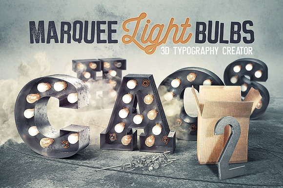 Marquee Light Bulbs - All in 1 in Graphics - product preview 16